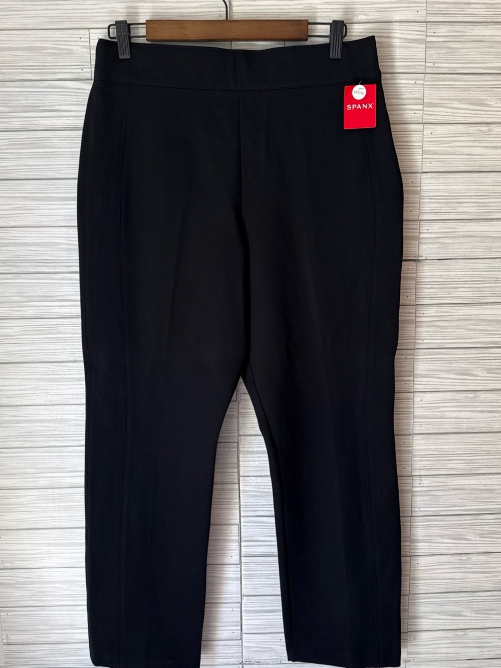SPANX Straight Leg in ponte Black Stretch Pant